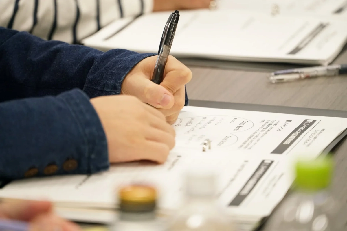 参加者の学習風景