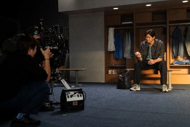 撮影現場の様子