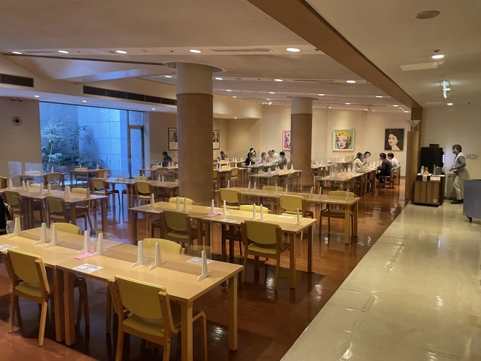 社員食堂の様子