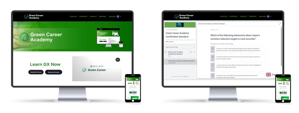 グローバル版コンテンツの例