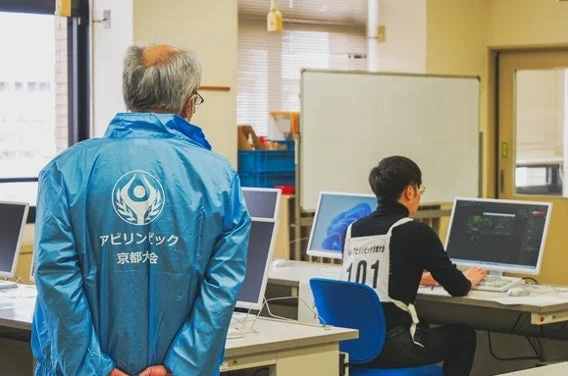 アビリンピックDTP競技の様子