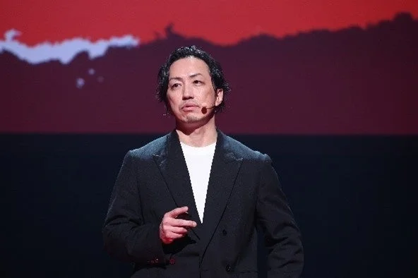 代表取締役社長 山﨑高之氏によるプレゼンテーション
