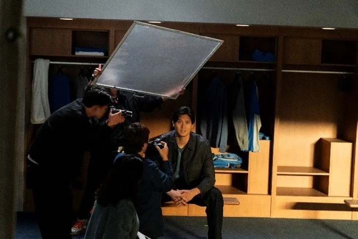 撮影現場の様子