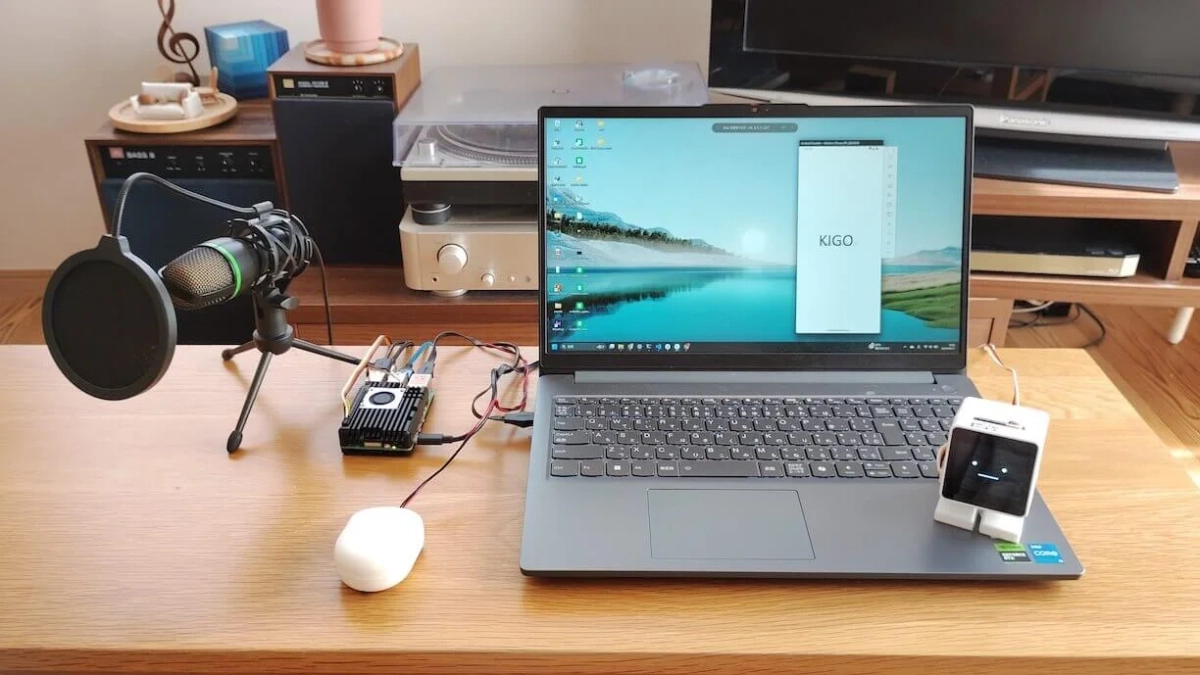 KIGOと表示されたワークスペースの画像