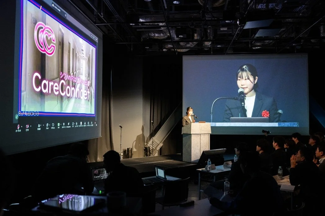 最優秀賞企画のプレゼンテーション風景