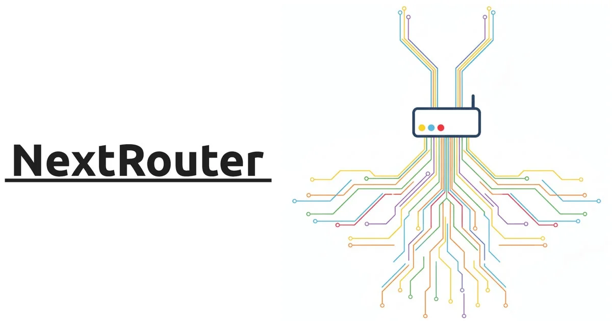 NextRouterのイラスト画像