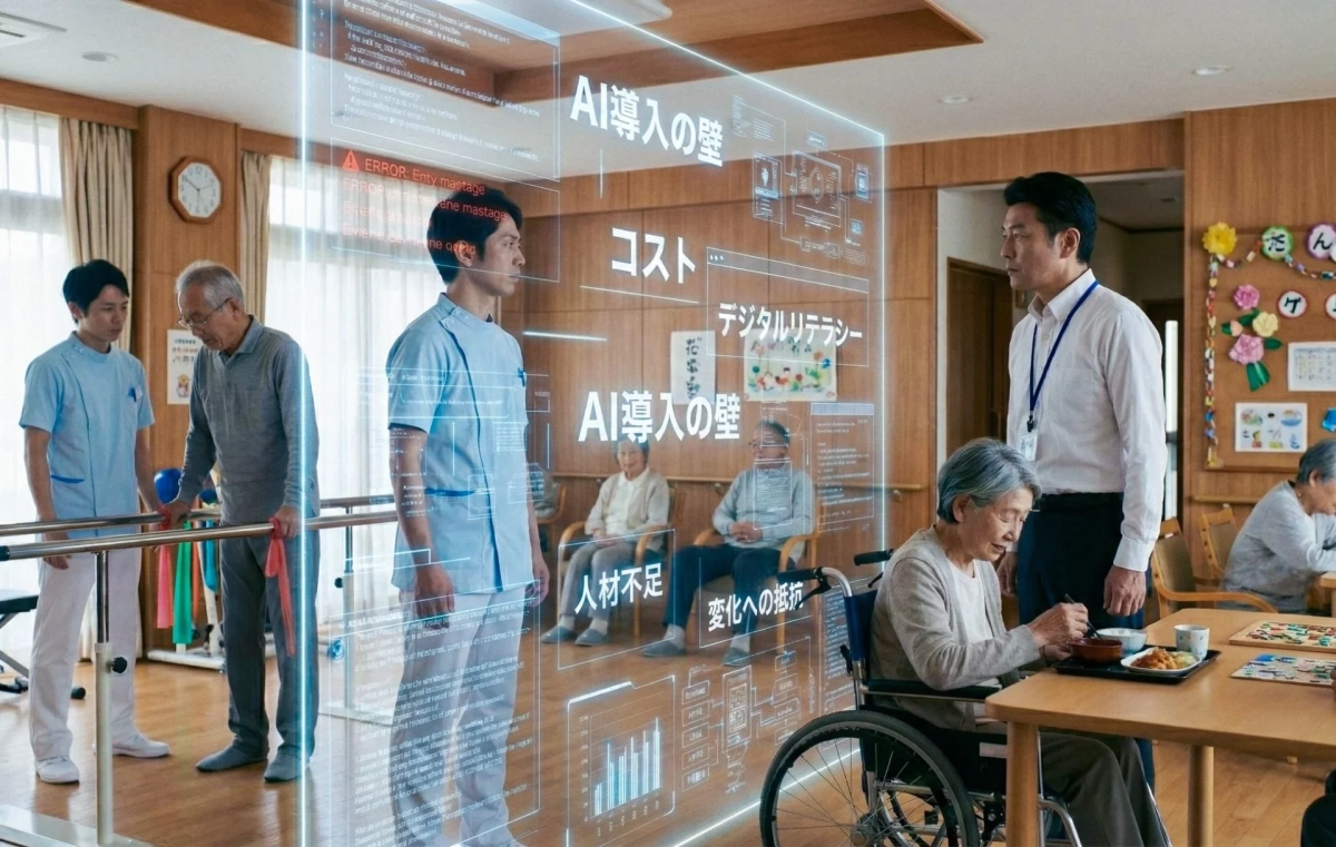 AI導入の壁と介護現場