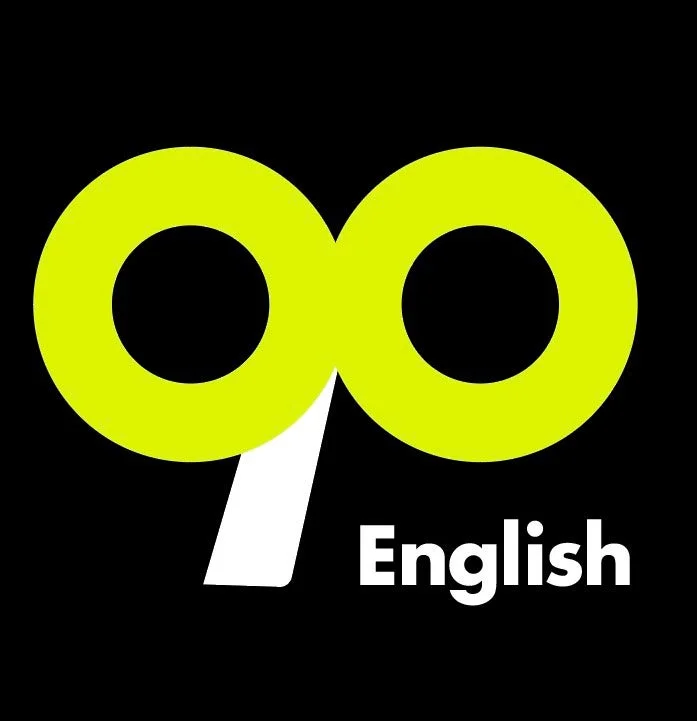 90 English ロゴ