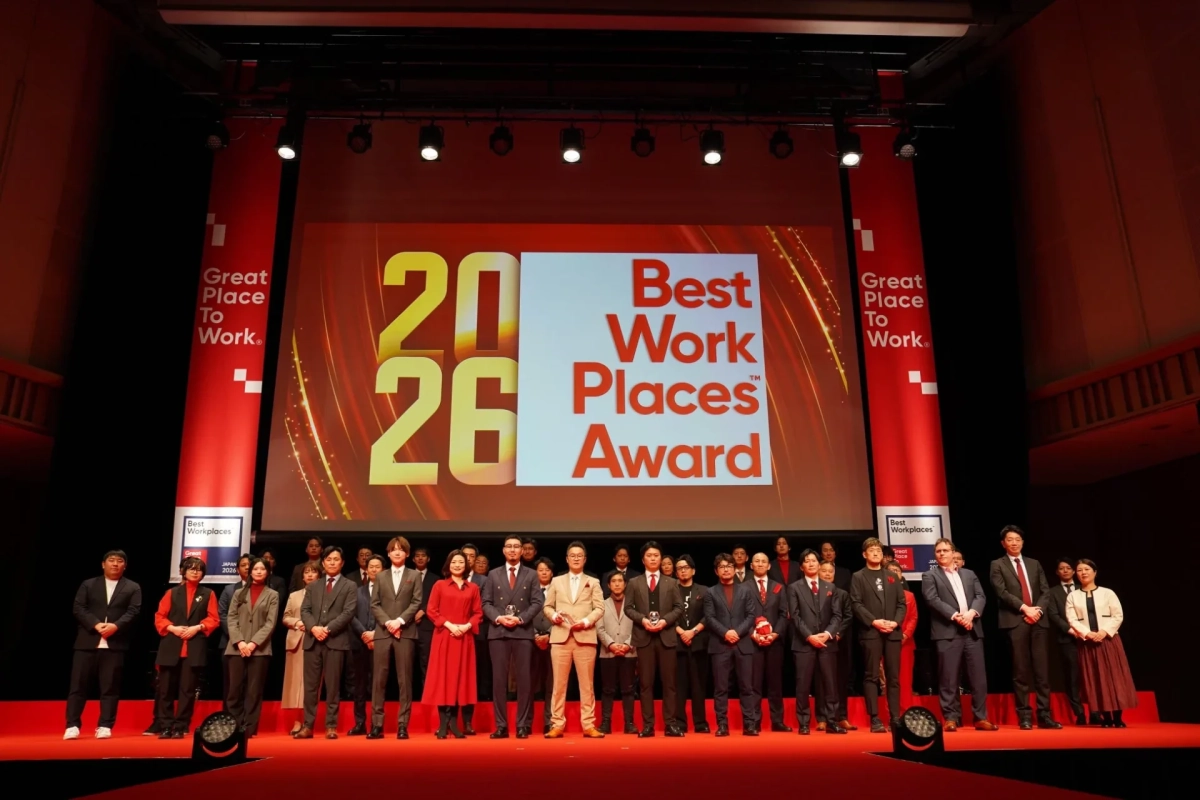 Great Place To Work® 2026 Best Work Places™ Award JAPAN