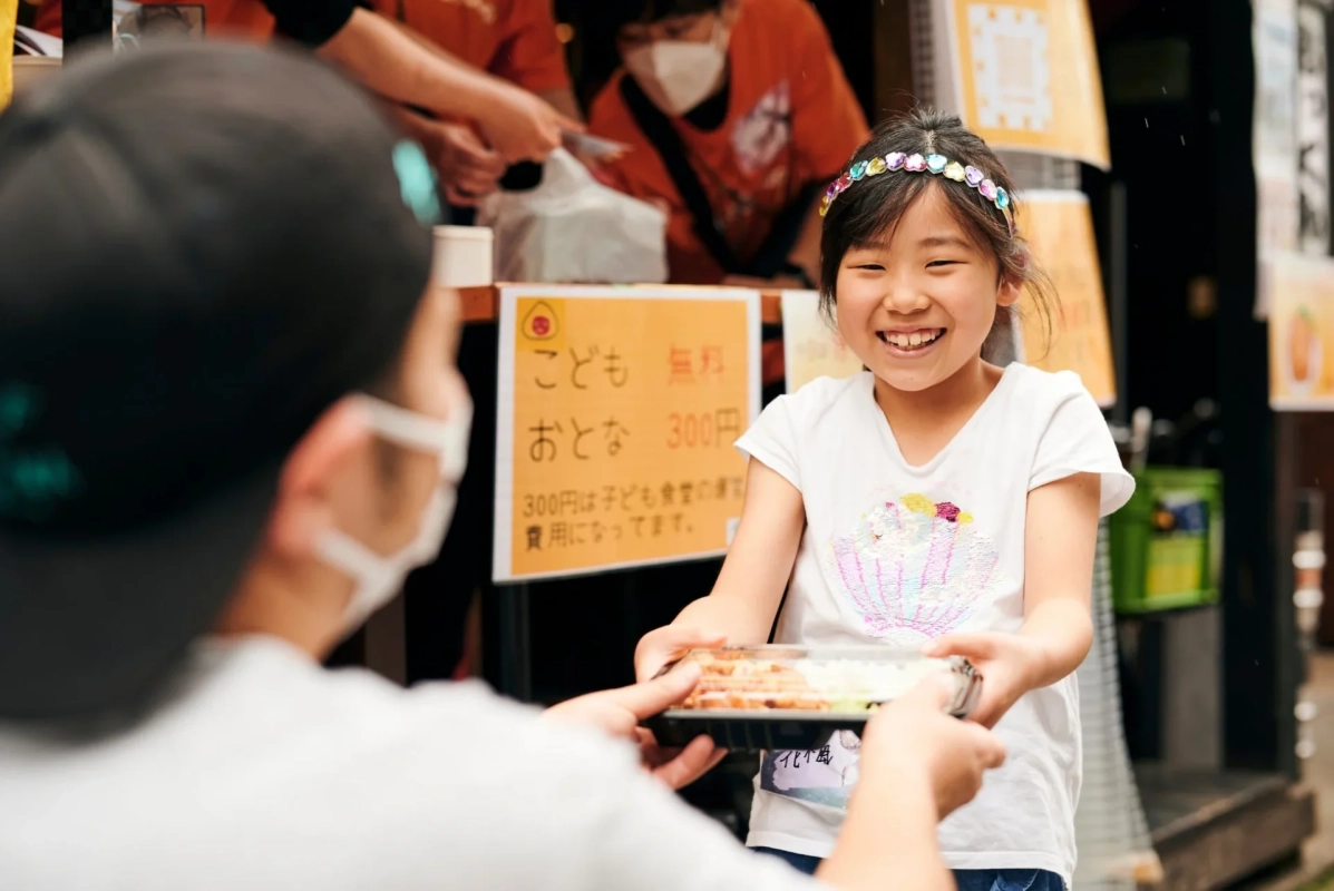 こども食堂の様子
