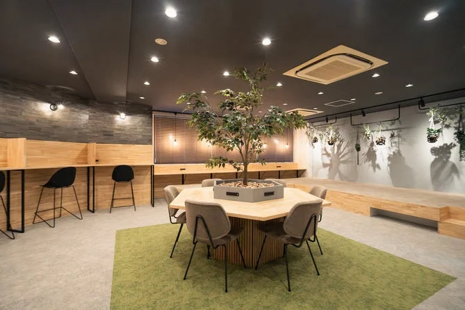 集中・休憩のためのクローズドな空間