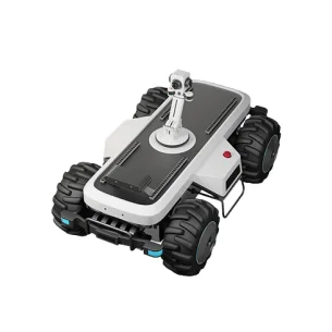 白い四輪ロボット