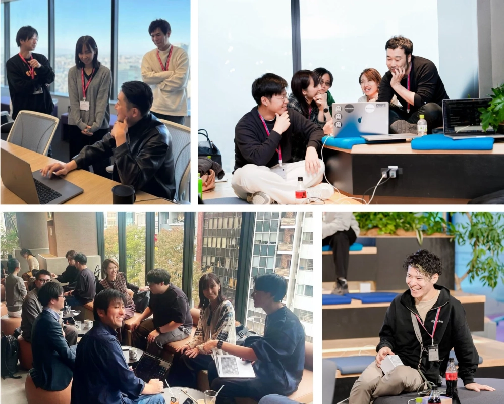 オフィスでの共同作業