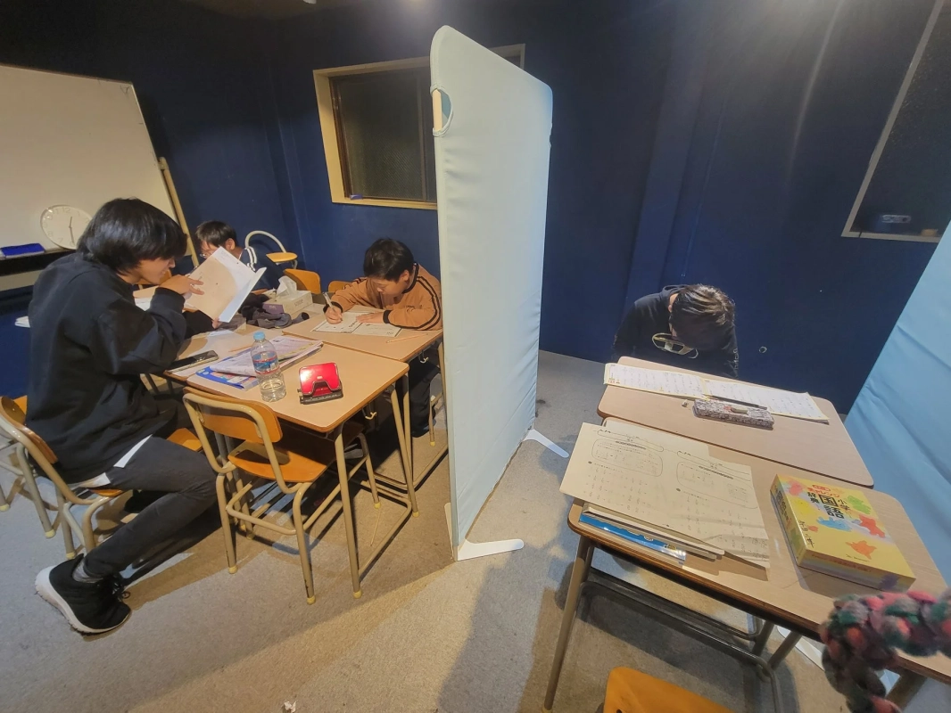 泉北教室での個別学習