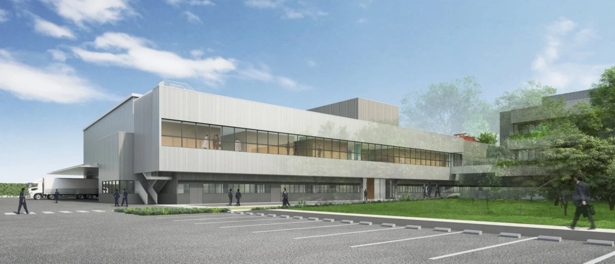 現代的な工場またはオフィスビル