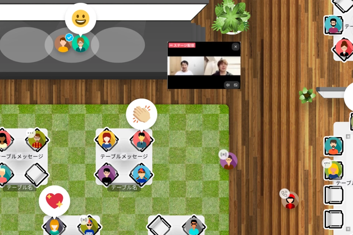 オンラインイベントプラットフォームの俯瞰図