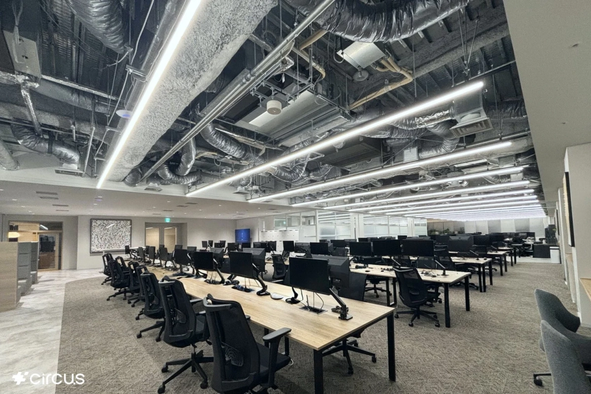 広々とした執務空間