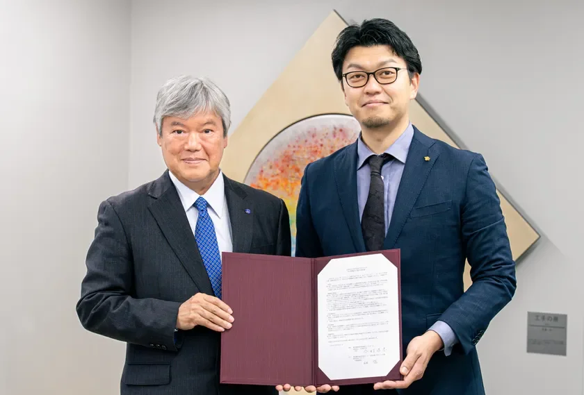 工学院大学 今村学長、アカリク 山田代表