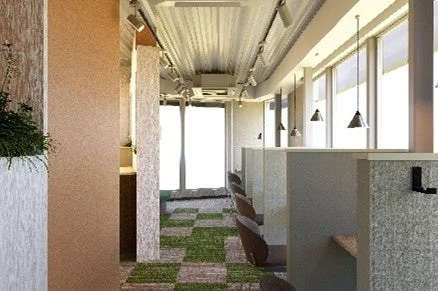 BIZcomfort洗足池のコワーキングスペース