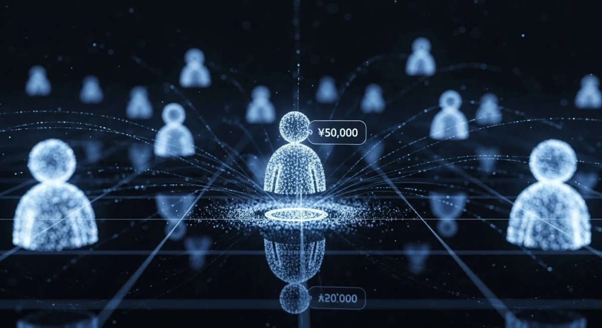 ユーザーアイコン、金額表示