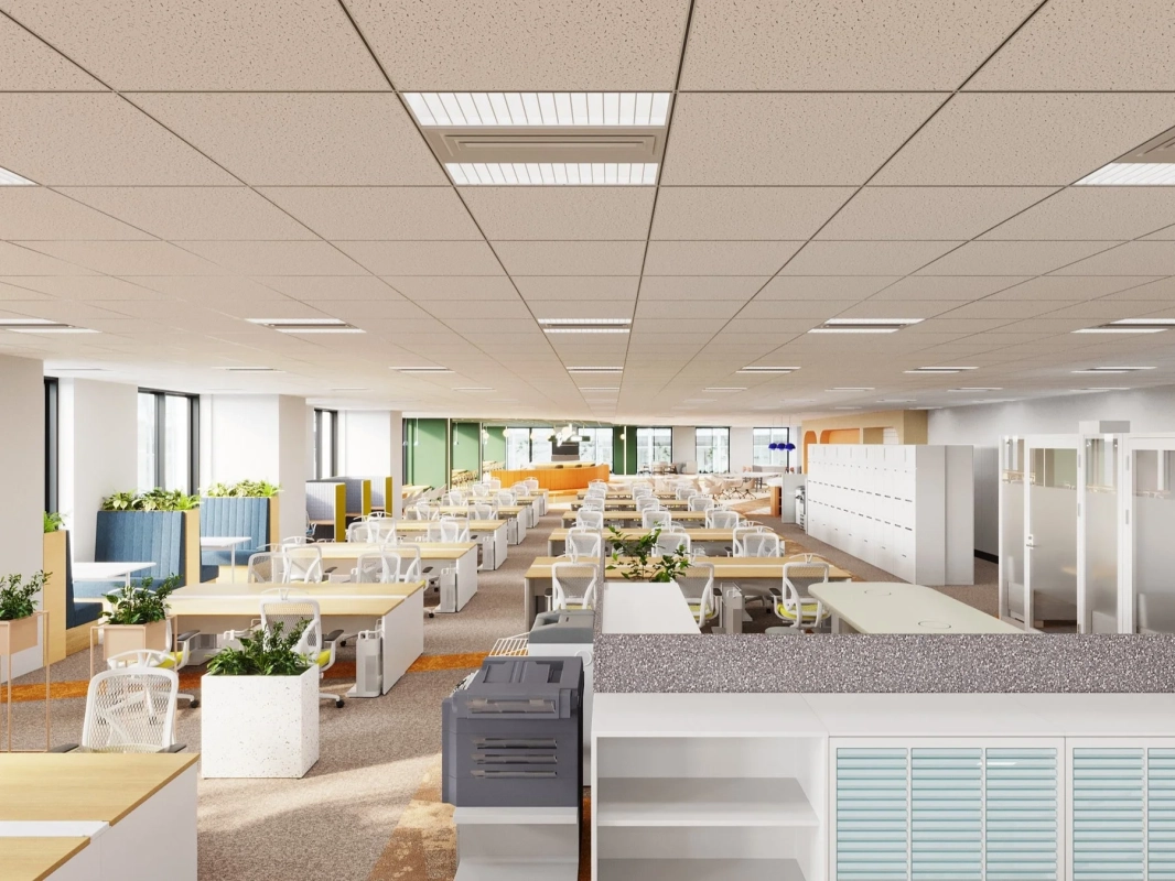 オープンプランオフィス