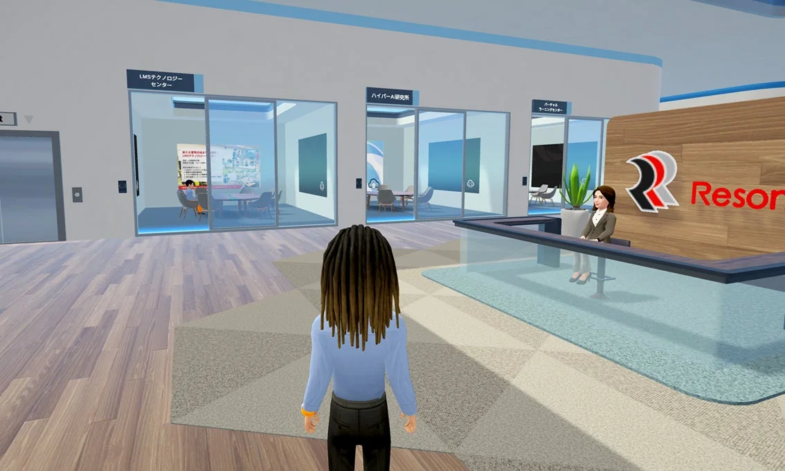 LMSテクノロジーセンターのバーチャル空間