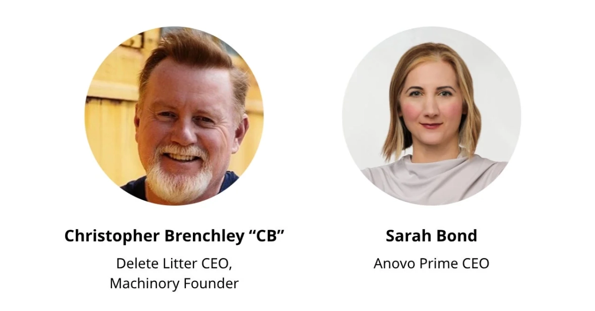 審査員を務めたChristopher "CB" Brenchley氏とSarah Bond氏