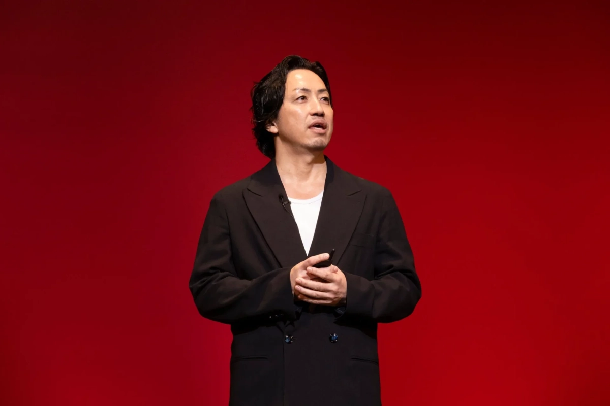 代表取締役社長 山﨑氏のスピーチ