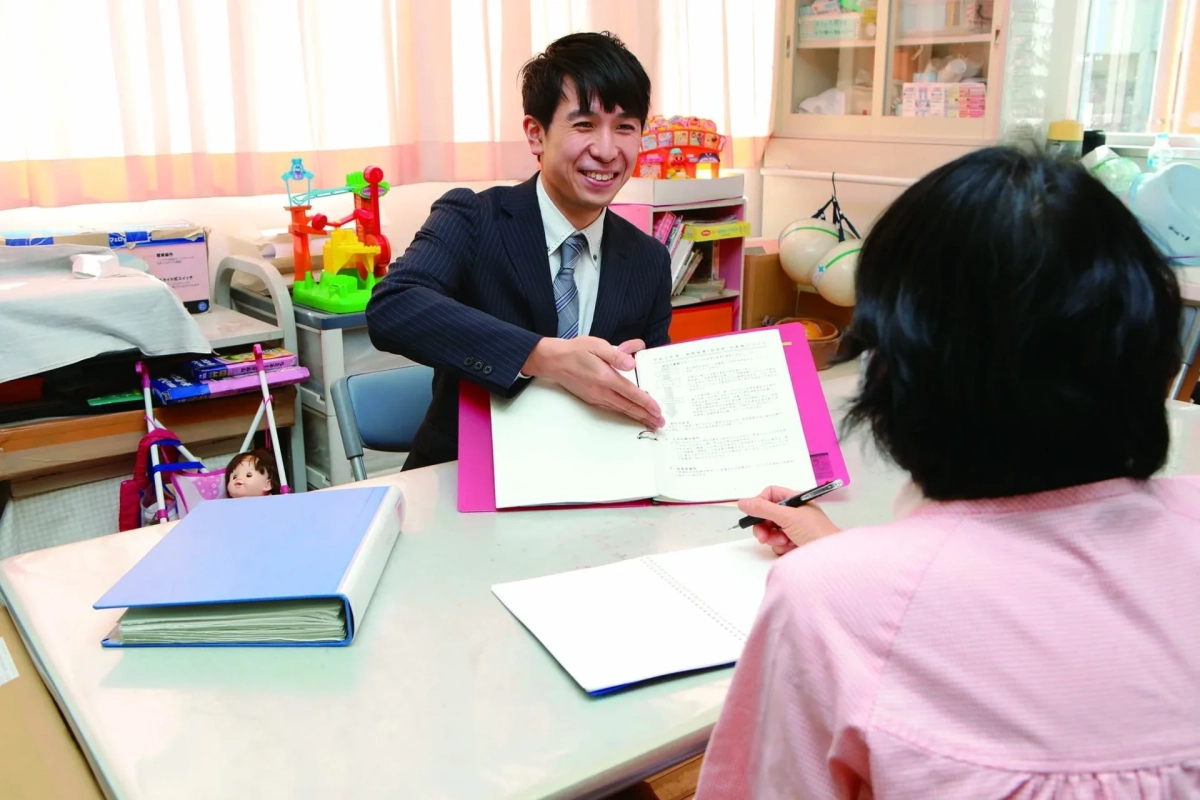 ビジネス面談の様子