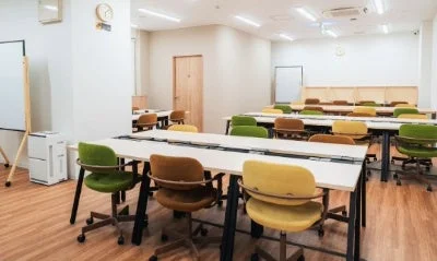 会議室、学習スペースの様子