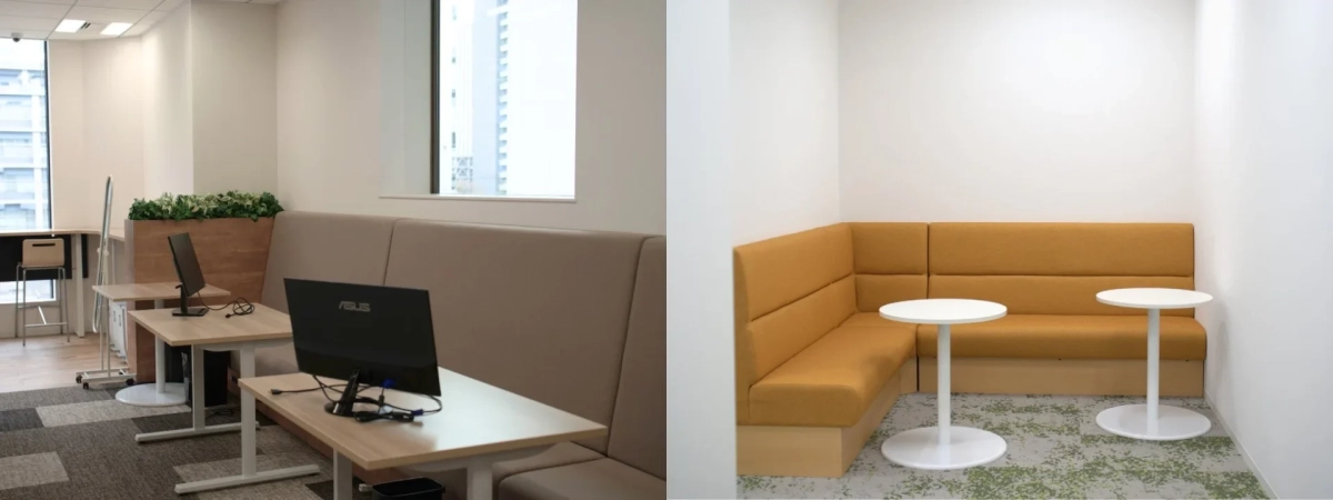 モダンなオフィス・共有スペース