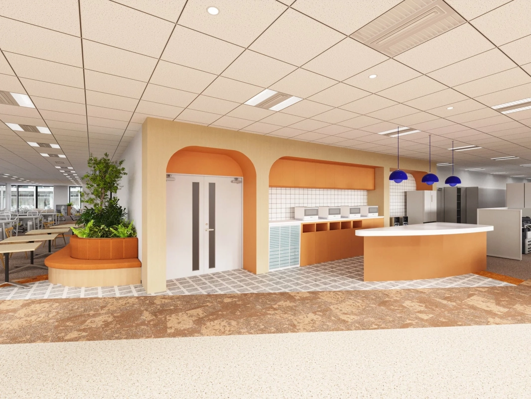 ブレイクエリア、キッチン