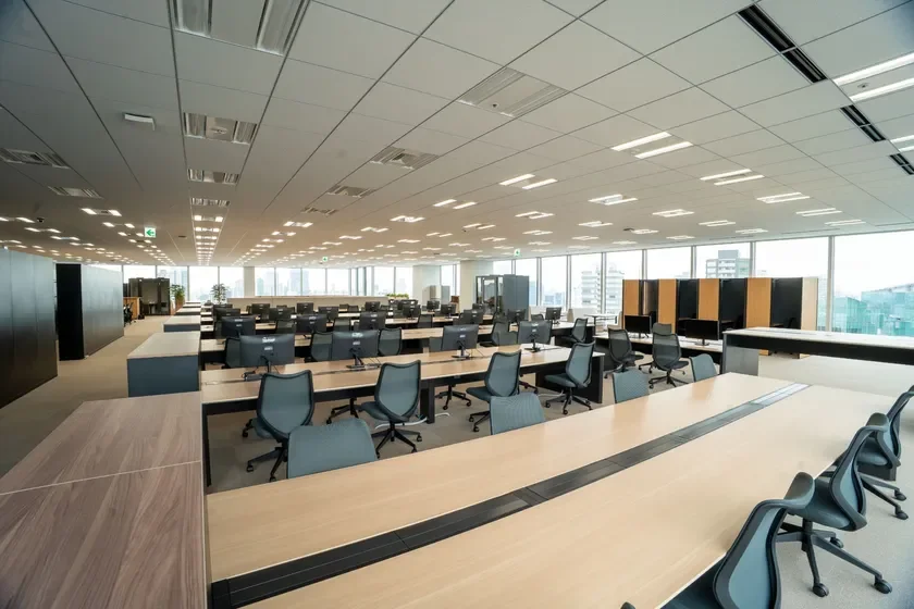 オープンスペースのオフィス