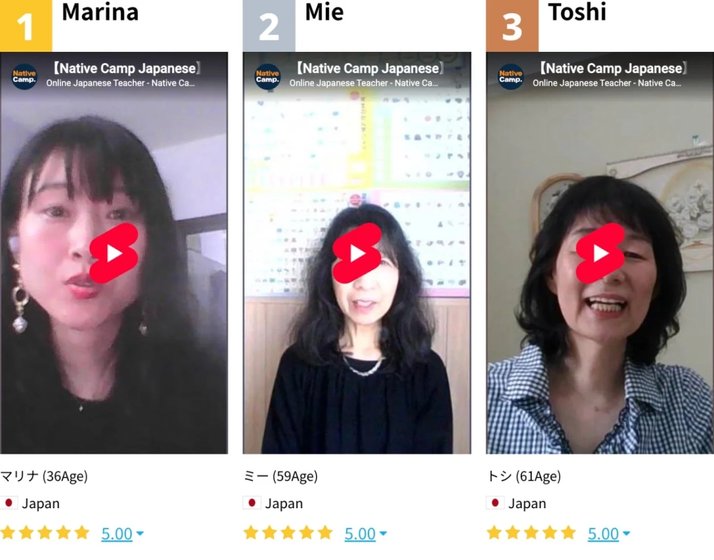 評価ランキング