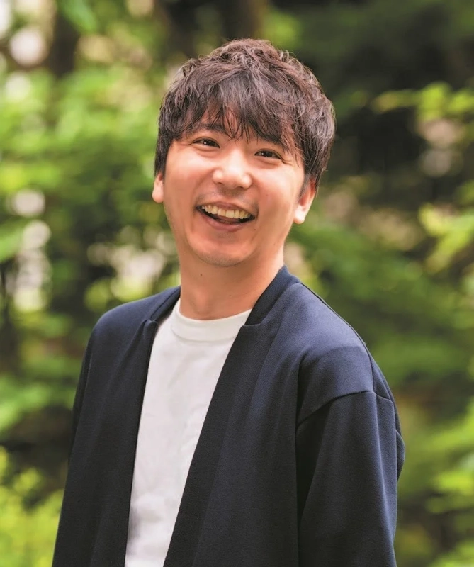 笑顔の男性ポートレート