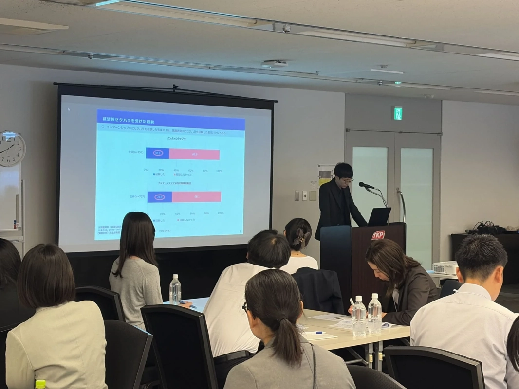 就職活動におけるセクハラ経験に関する統計