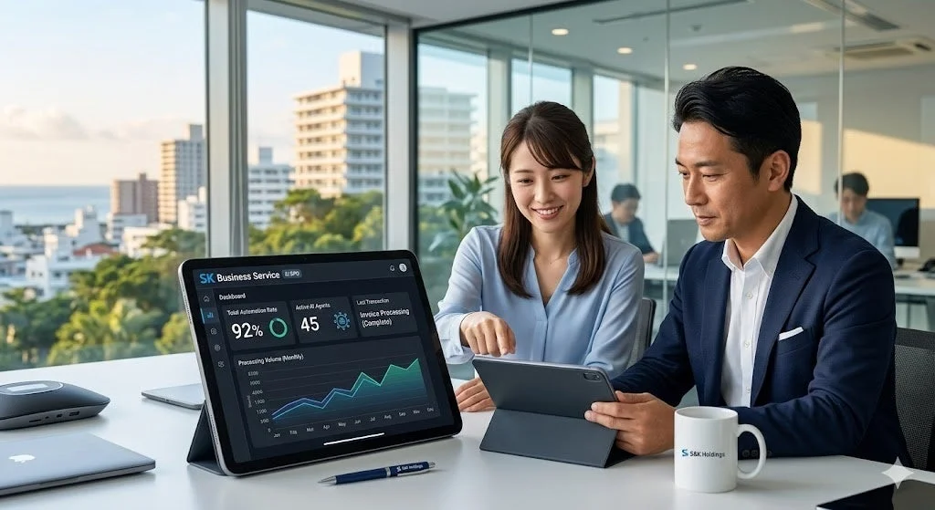 SK Business Serviceのダッシュボード