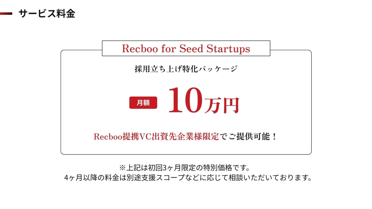 サービス料金