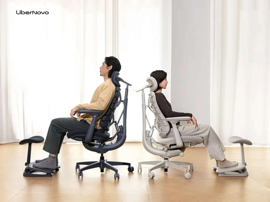 LiberNovo エルゴノミクスチェアの利用イメージ