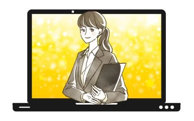 担当スタッフのイラスト
