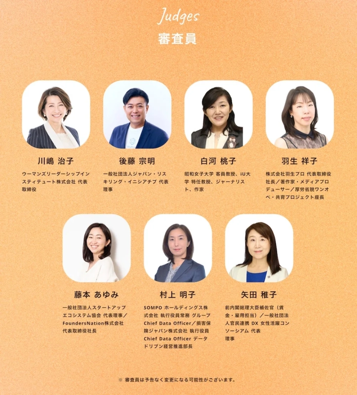 審査員