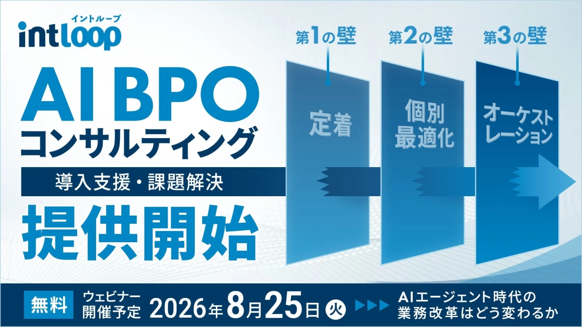 AI BPOコンサルティング提供開始