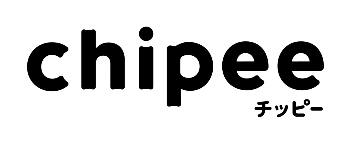 「chipee」という英字と、その下にカタカナで「チッピー」と書かれたロゴマークです。