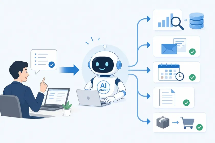 AIエージェントによる業務効率化と自動化