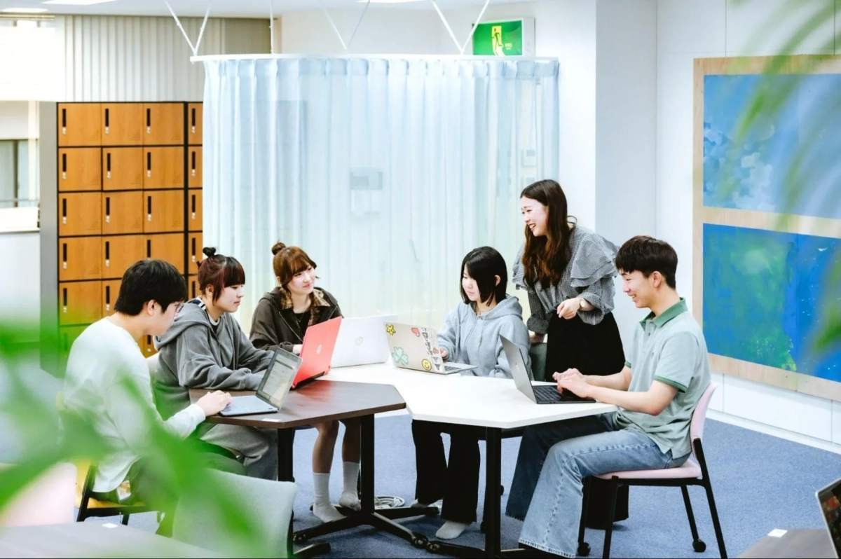 学生たちのディスカッション