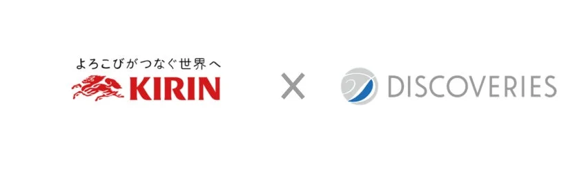 キリンとディスカバリーズのロゴ
