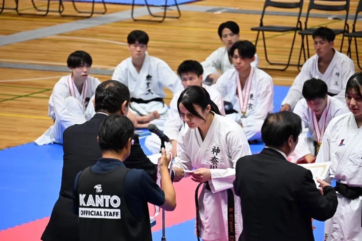 空手選手 西川樺恋さんコメント