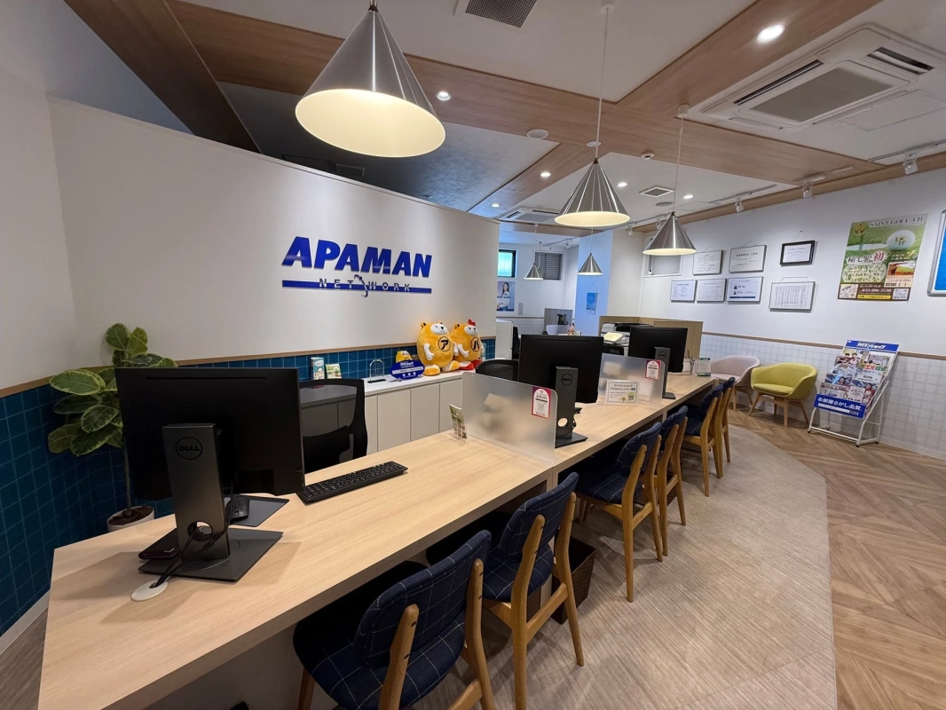 アパマンショップ店内の様子