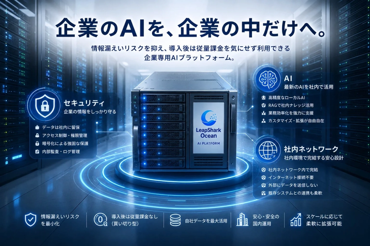 LeapShark Oceanの概要