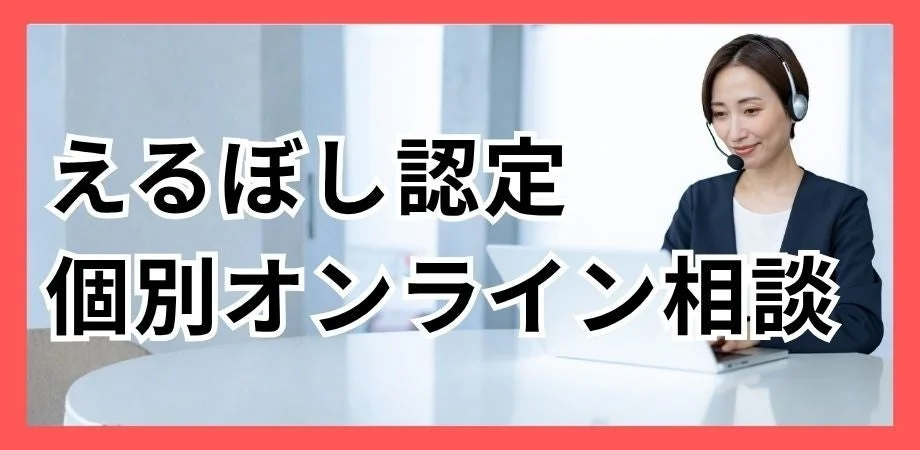 えるぼし認定 個別オンライン相談